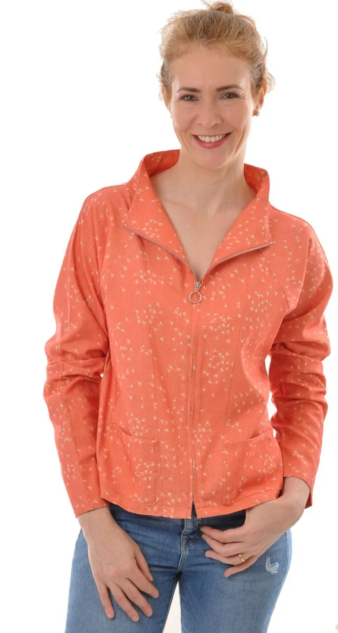 055273 Jacke D122 100% Bouretteseide web