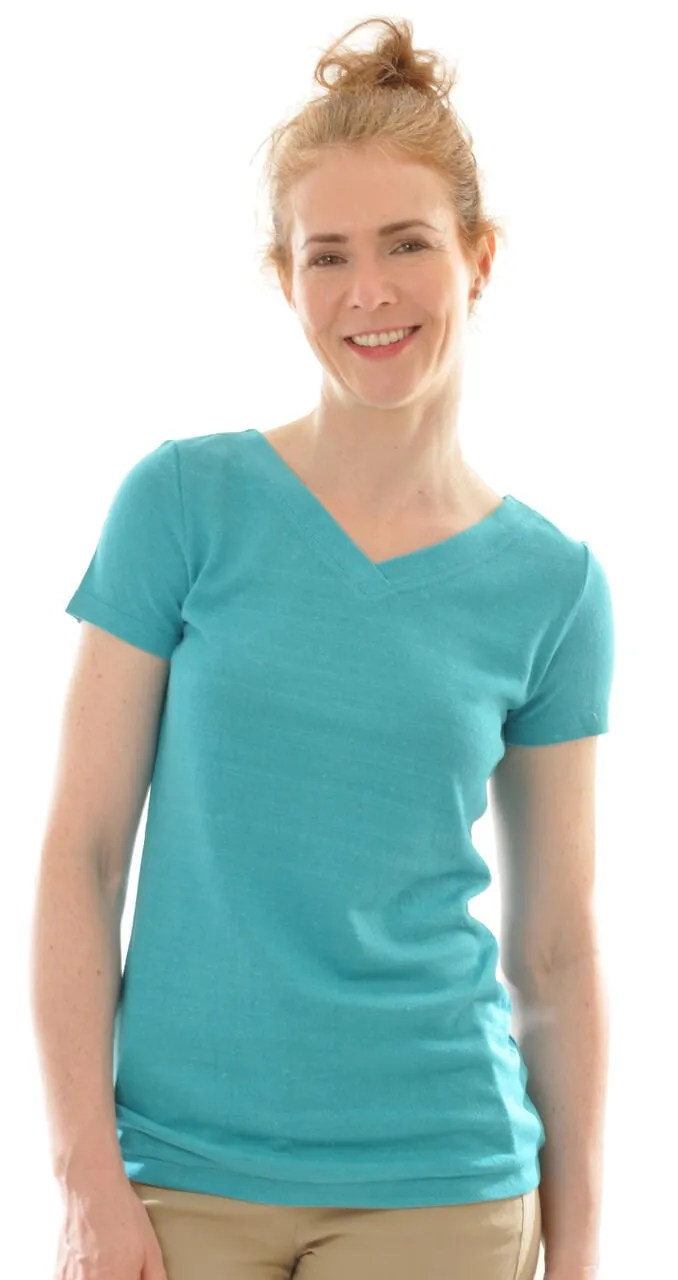 225291 Shirt Col 56 70% Seide-30% Ramie