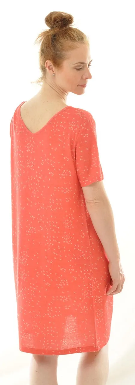 225299 Kleid D122 70% Seide-30% Ramie B