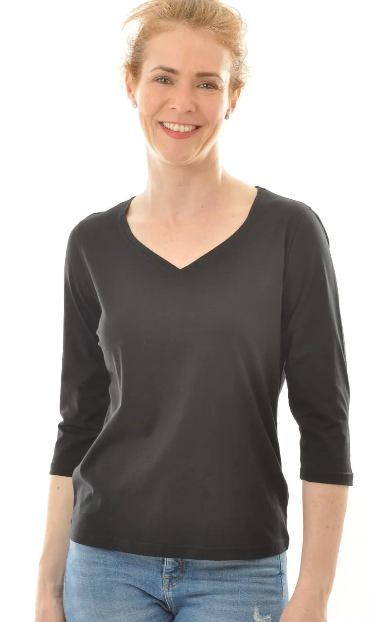 325306 V Shirt Col 18 100% BioCotton Jersey