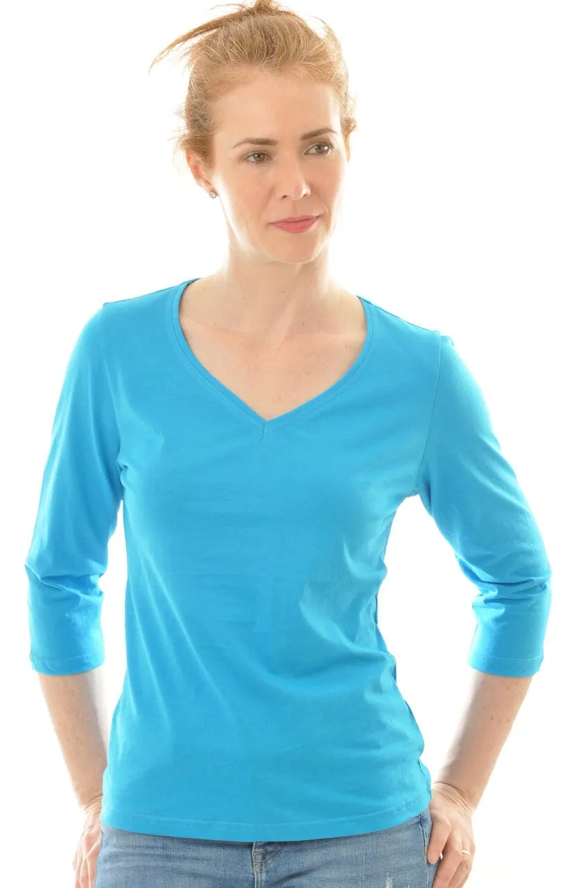 325306 V Shirt Col 62 100% BioCotton Jersey